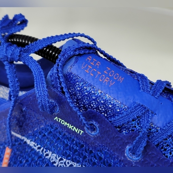 Nike Air Zoom Victory Racer Blue Track & Field Spikes Men Size 12 CD4385-400 New main image 4
